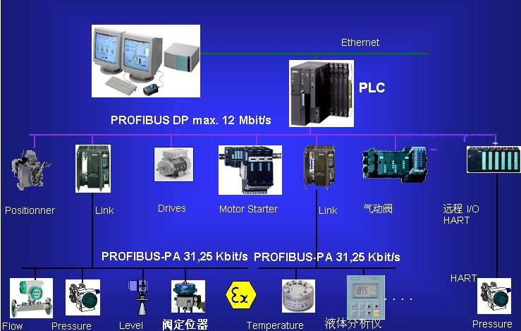 PROFIBUS自動化系統常用現場總線 安徽得潤電氣技術有限公司，DCS系統專業(yè)集成商，全國統一客服熱線：400-0551-777